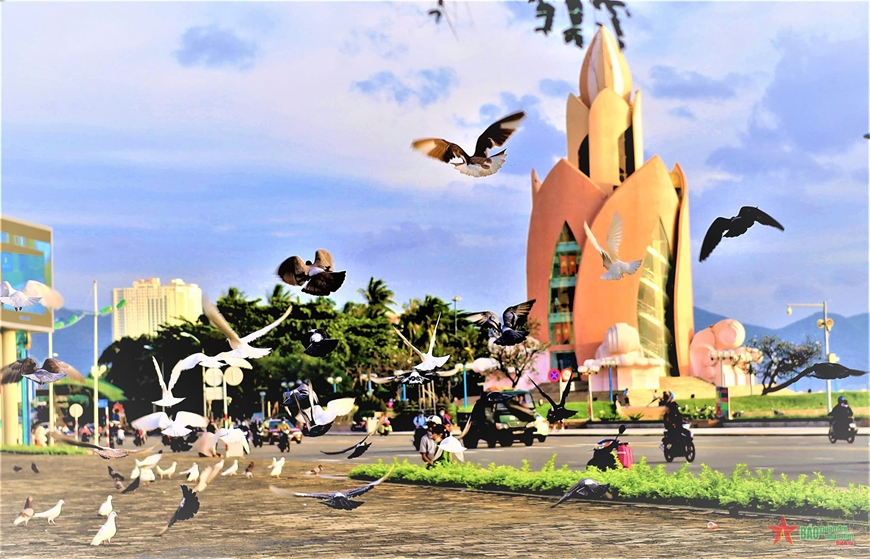 Sớm yên bình trên phố biển Nha Trang